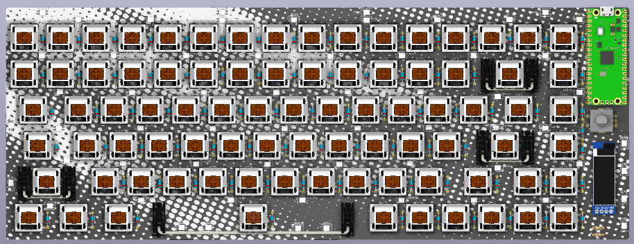Final PCB view top